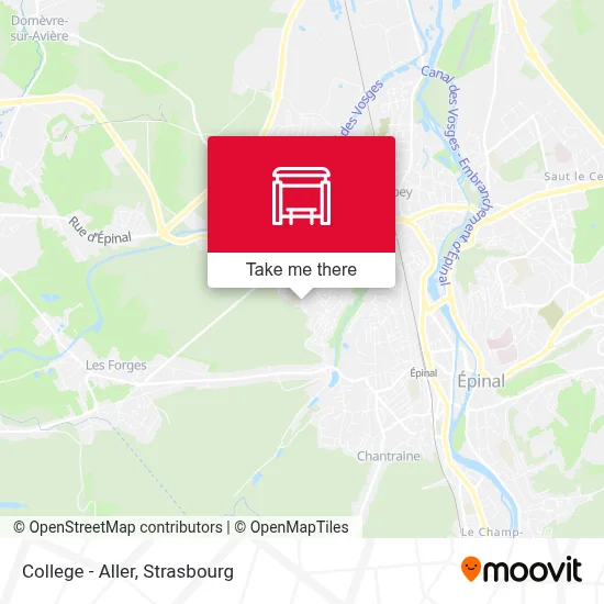 College - Aller map