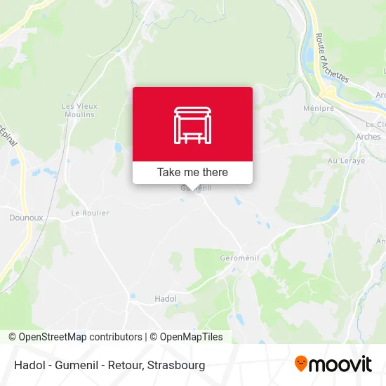 Hadol - Gumenil  - Retour map