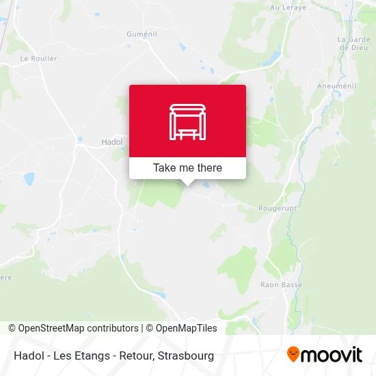Hadol - Les Etangs - Retour map