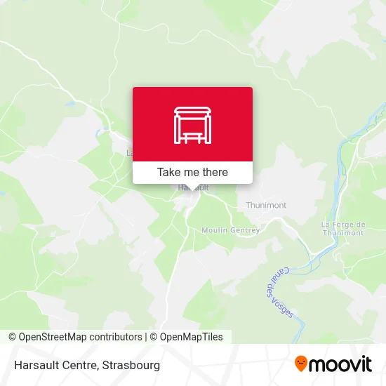 Harsault Centre map