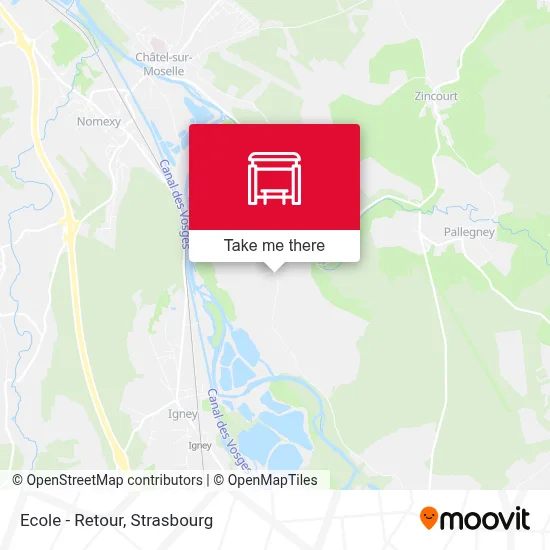 Ecole - Retour map