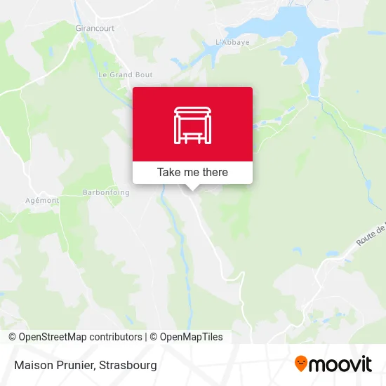 Maison Prunier map