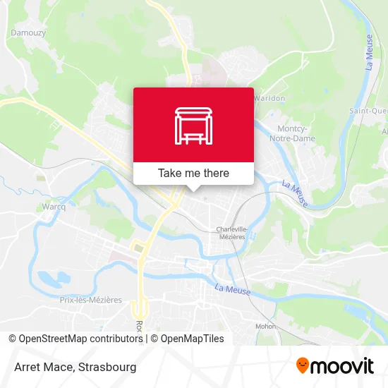Arret Mace map