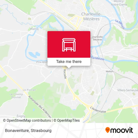 Bonaventure map
