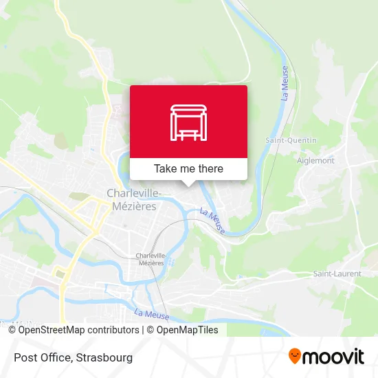 Mapa Poste