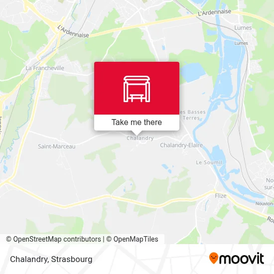 Chalandry map