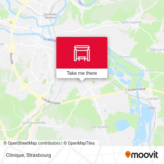 Clinique map
