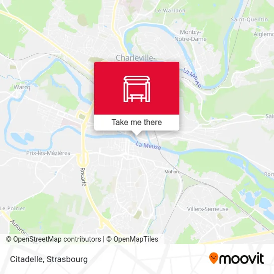 Citadelle map