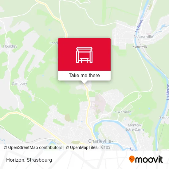 Horizon map