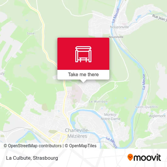 La Culbute map