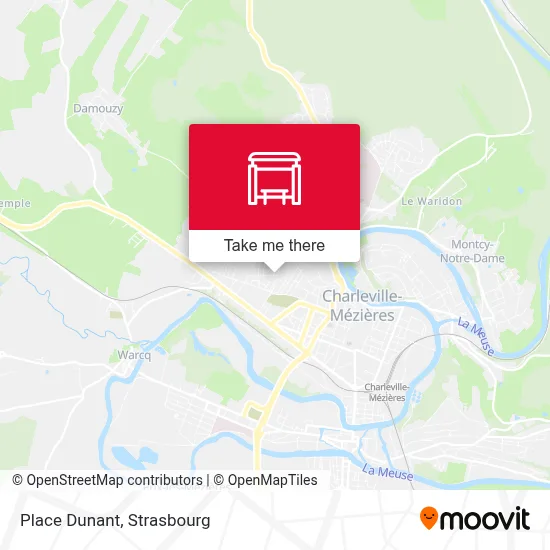 Place Dunant map