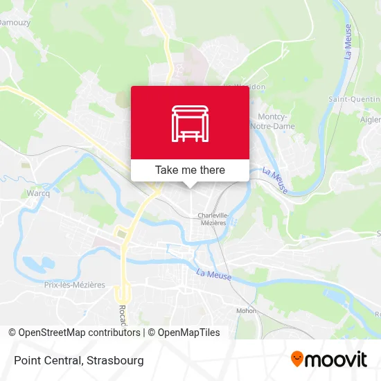 Point Central map