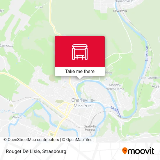 Mapa Rouget De Lisle