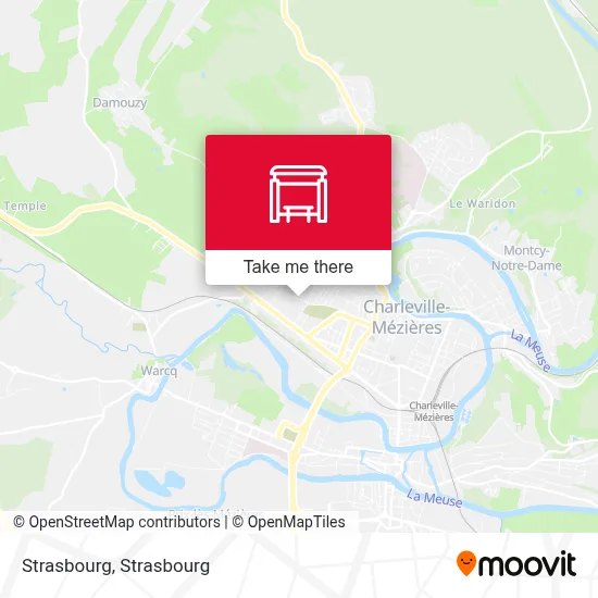 Strasbourg map