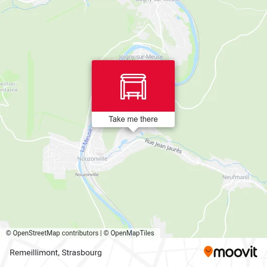 Remeillimont map