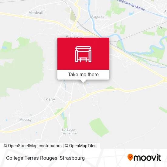 Mapa College Terres Rouges