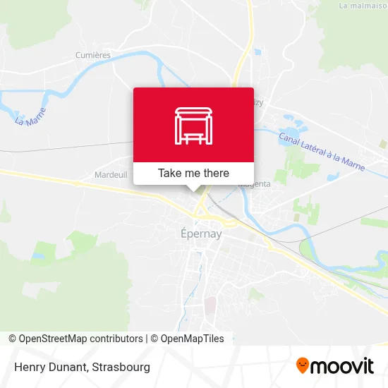 Henry Dunant map