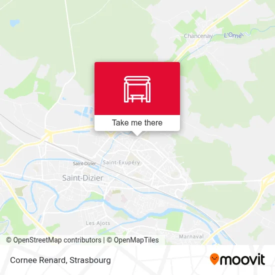 Cornee Renard map