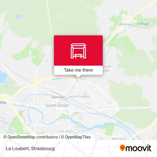 La Loubert map