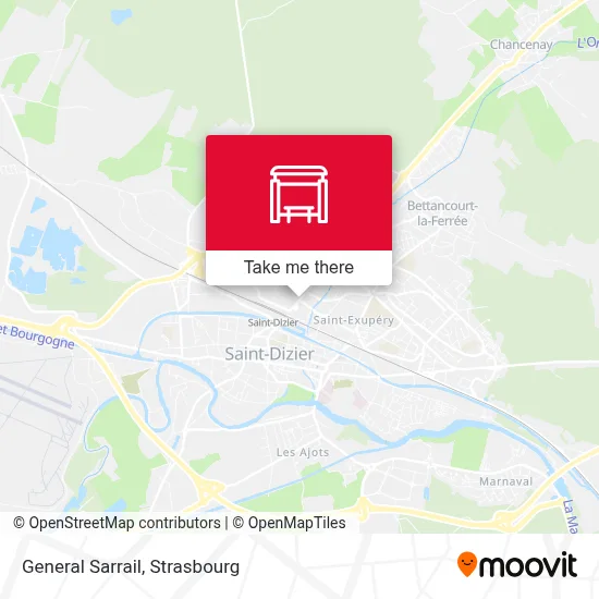 General Sarrail map