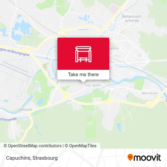Capucins map