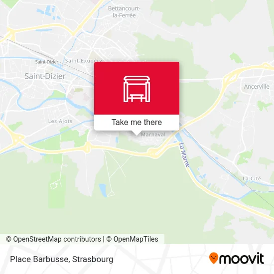 Place Barbusse map