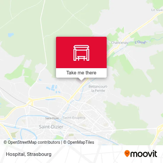 Hopital map