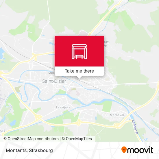 Montants map