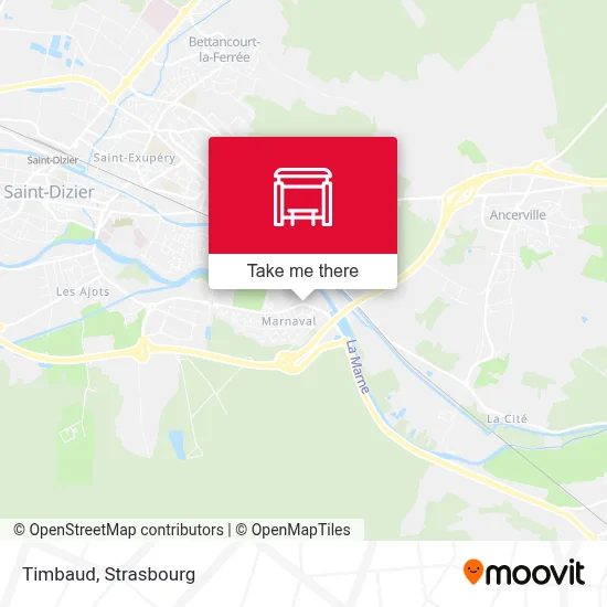 Timbaud map