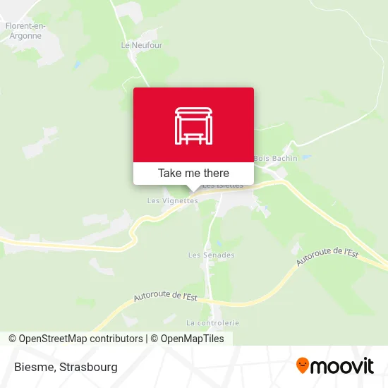 Biesme map