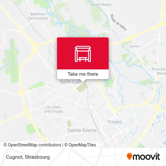 Cugnot map