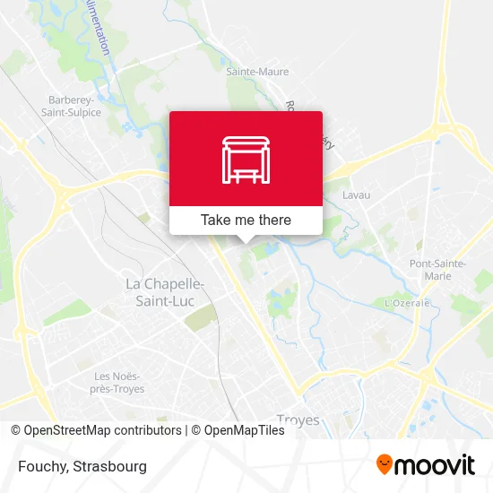 Fouchy map