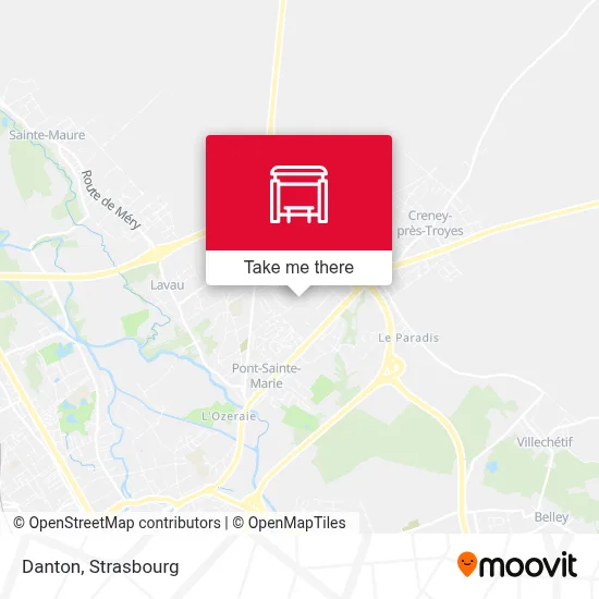 Danton map