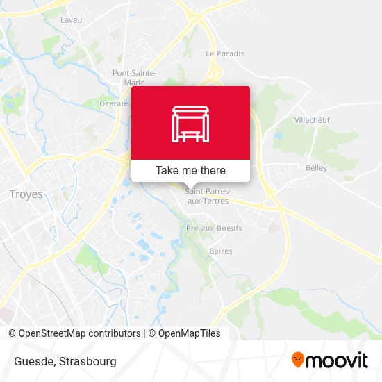 Guesde map