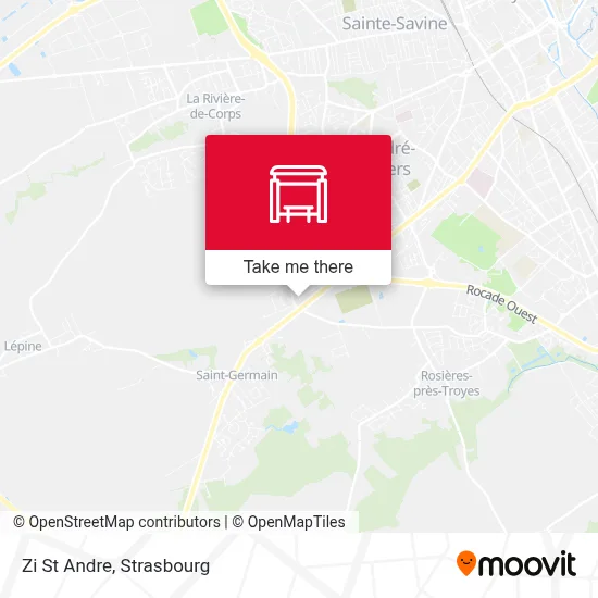 Zi St Andre map