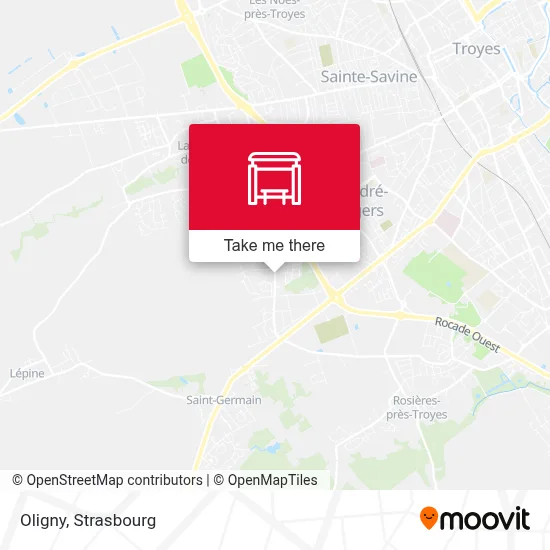 Oligny map