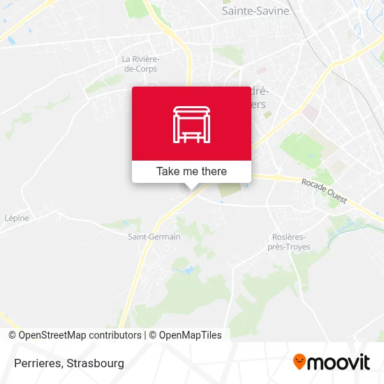 Perrieres map