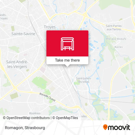Romagon map