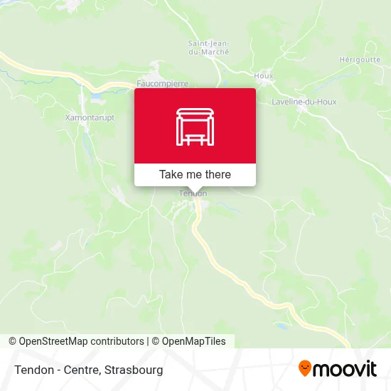 Tendon - Centre map
