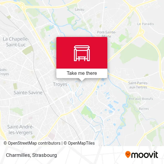 Charmilles map