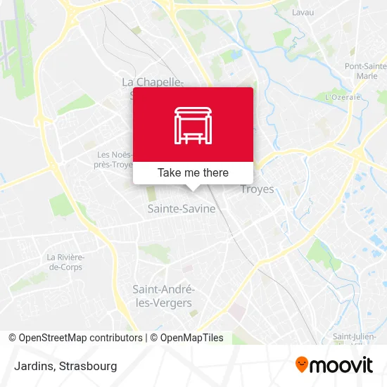 Jardins map