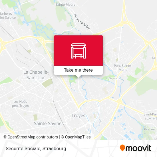 Securite Sociale map