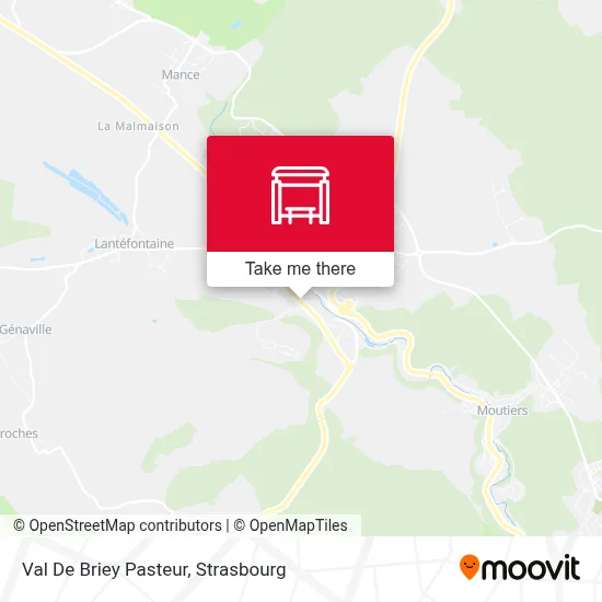 Val De Briey Pasteur map