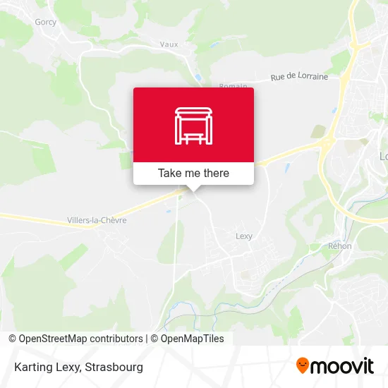 Karting Lexy map