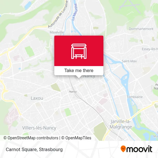Place Carnot map