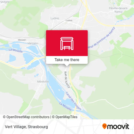 Vert Village map