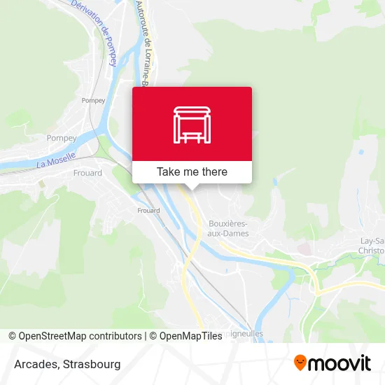 Arcades map