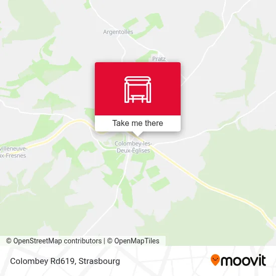Colombey Rd619 map