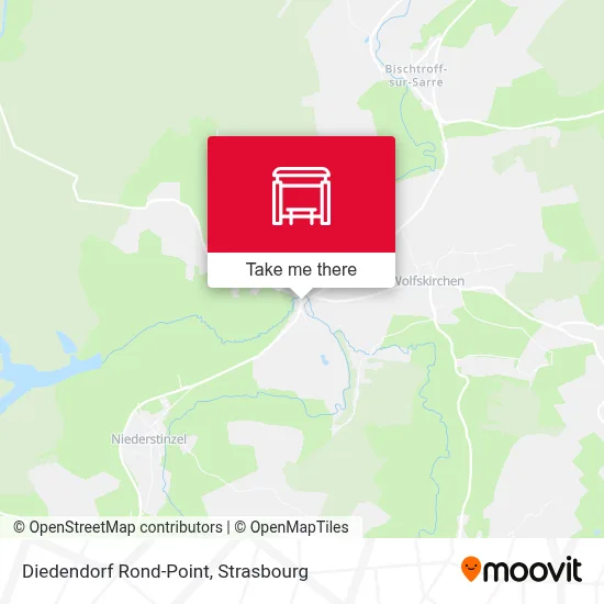 Diedendorf Rond-Point map