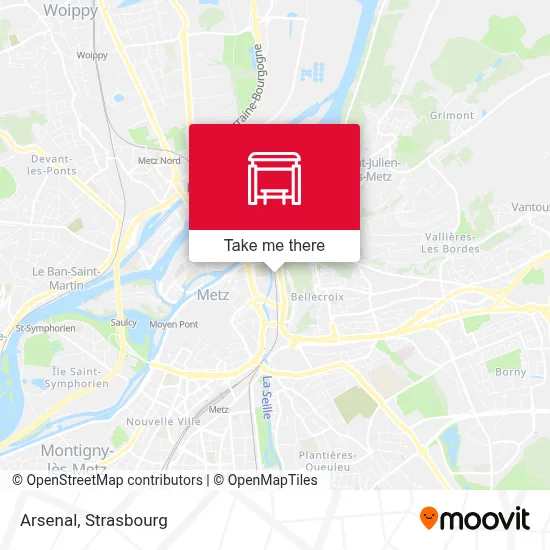 Arsenal map